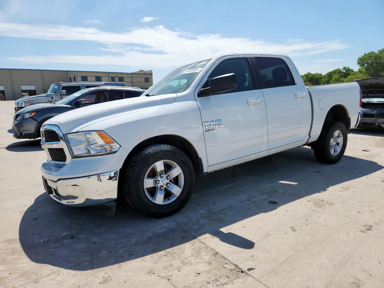 2021 Ram 1500 SLT, VIN 1C6RR6LGXMS533757 — Front end