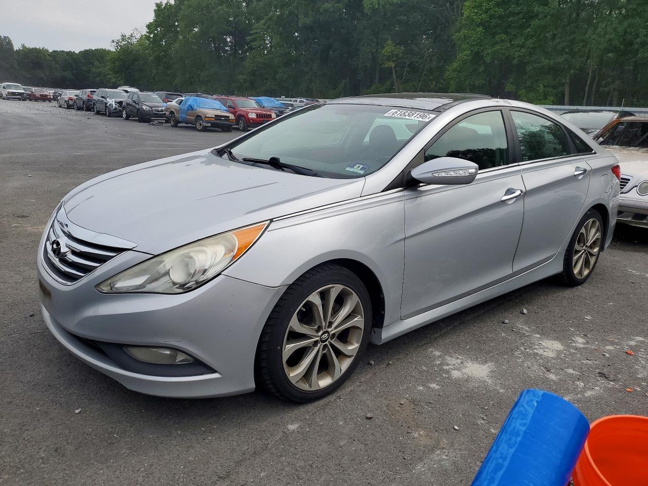 2014 Hyundai Sonata Limited, VIN 5NPEC4AB2EH896638 — Roof