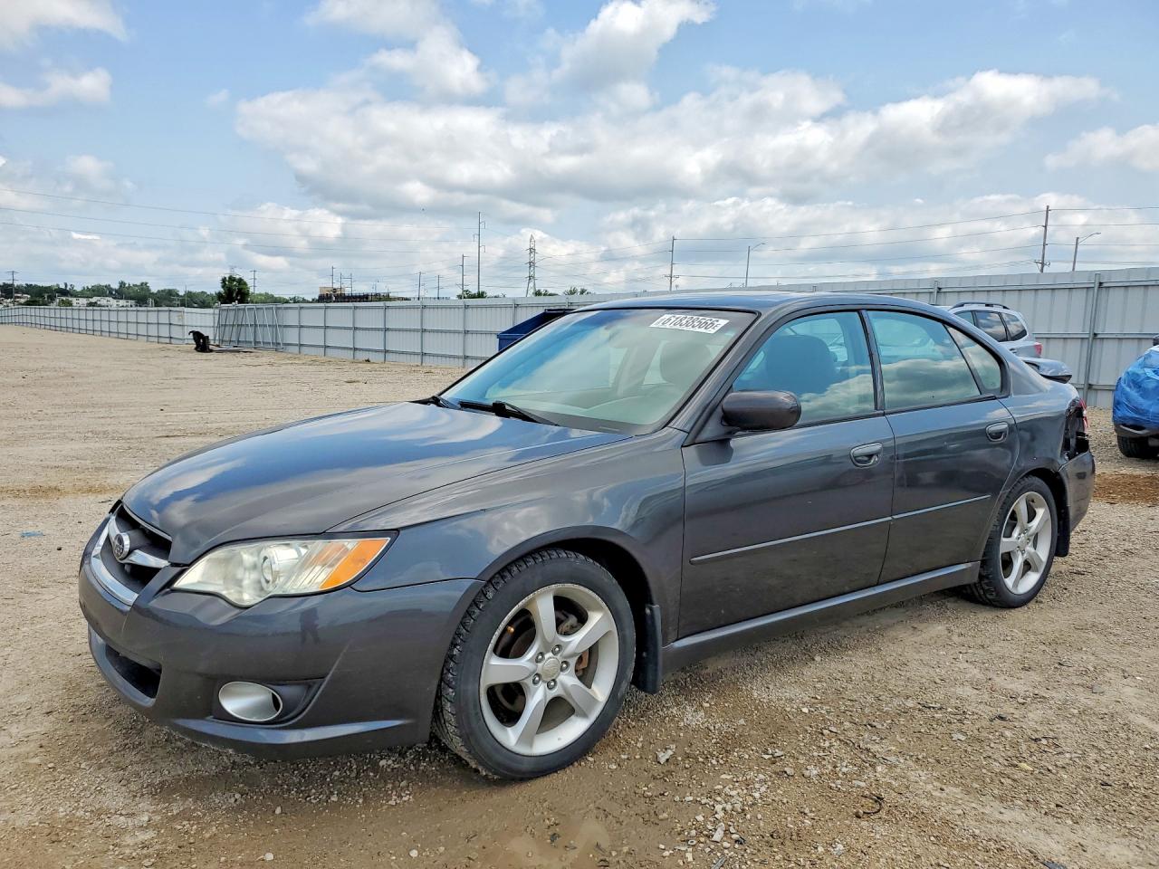 2008 Subaru Legacy Limited, VIN 4S3BL626587218362 — Rear end