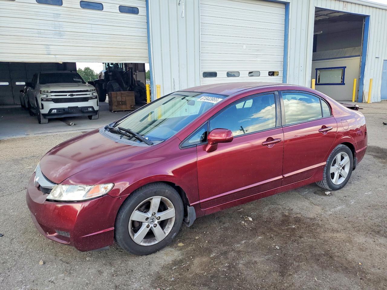 2010 Honda Civic LX-S, VIN 2HGFA1F65AH520265 — Rear end