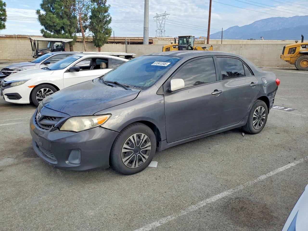 2011 Toyota Corolla LE, VIN 2T1BU4EE3BC629625 — Rear end