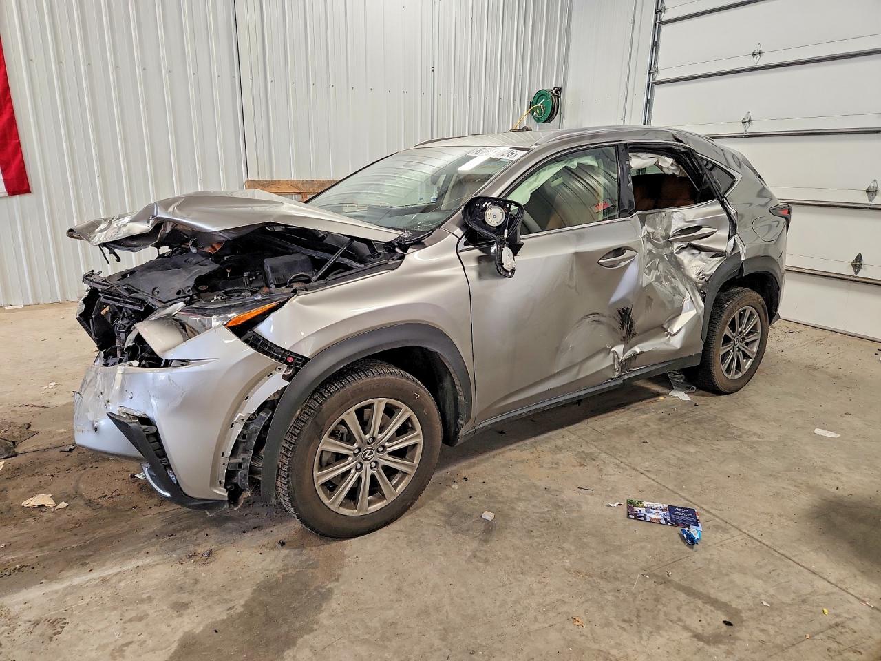 2018 Lexus NX 300, VIN JTJBARBZ9J2158765 — Front end