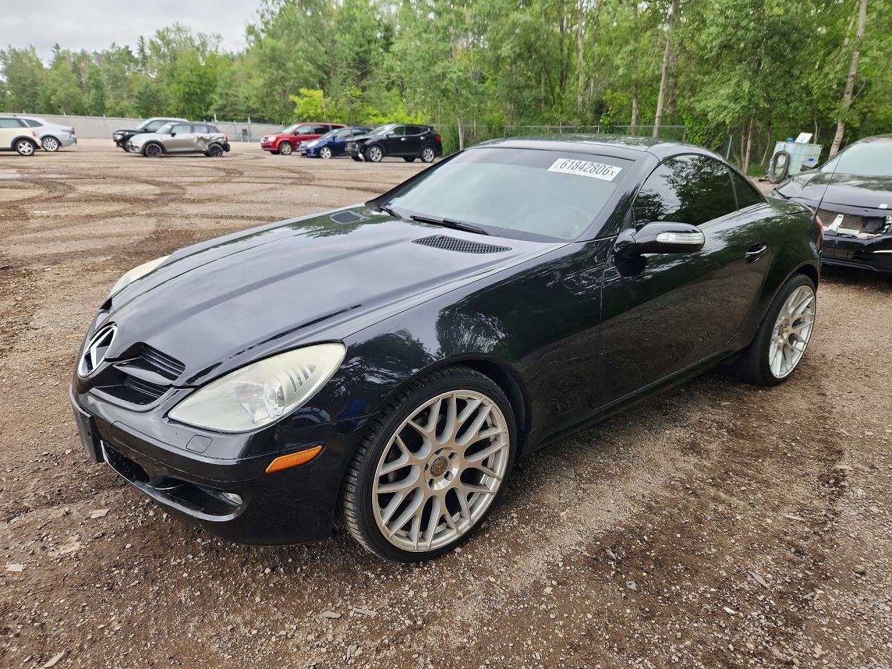 2006 Mercedes-Benz SLK 280, VIN WDBWK54F96F126569 — Перед