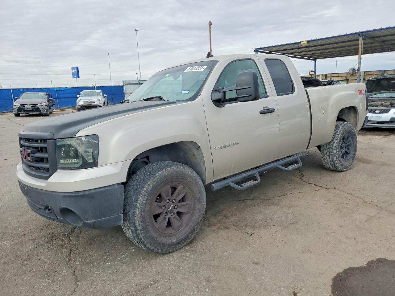 2007 GMC Sierra 1500 SLE2, VIN 1GTEK19J47Z543956 — Undercarriage