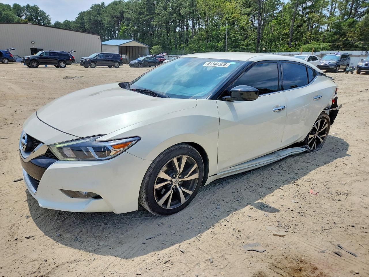 2016 Nissan Maxima SL, VIN 1N4AA6AP7GC428372 — Rear end