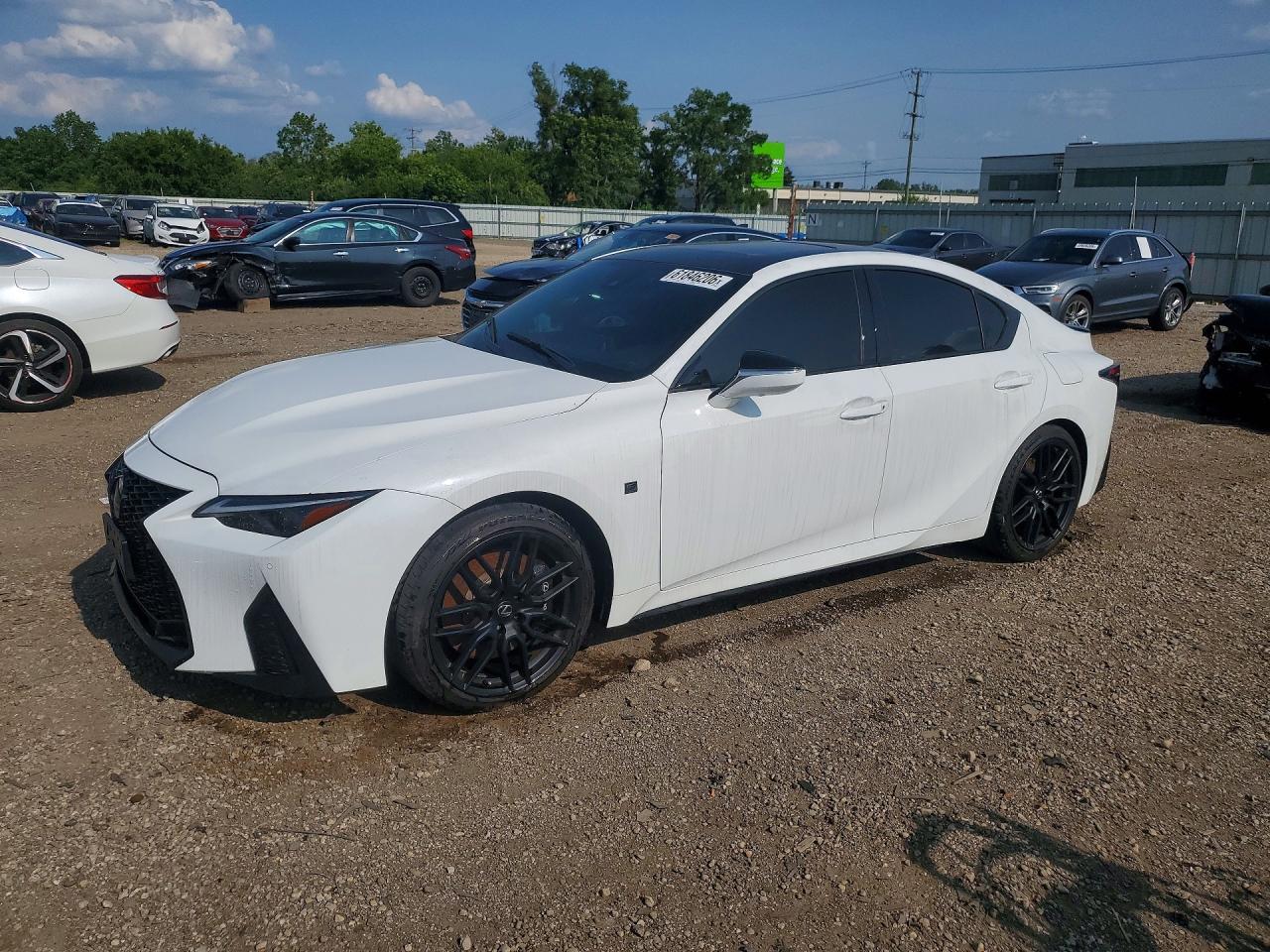 2023 Lexus IS 500 F Sport Performance Premium, VIN JTHAP1D21P5003129 — Фото с аукциона 1 of 4