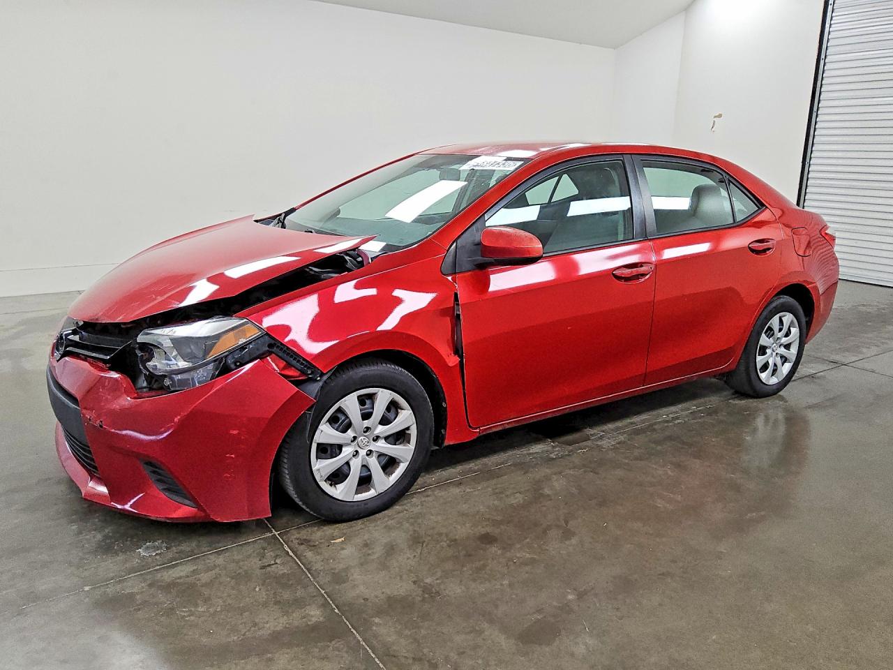 2014 Toyota Corolla LE, VIN 5YFBURHE4EP112377 — Front end
