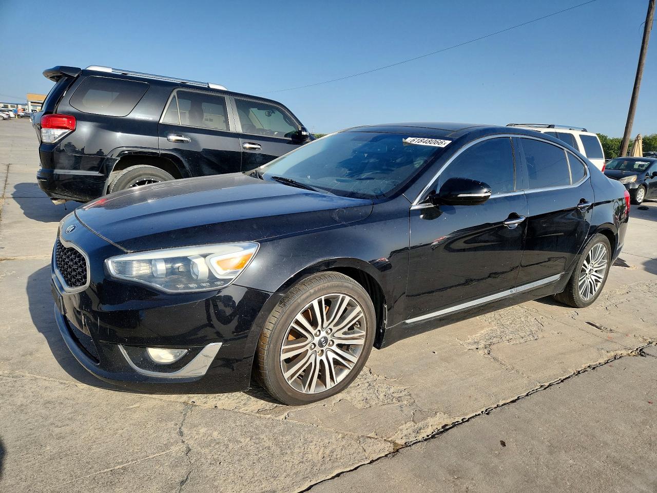 2016 Kia Cadenza, VIN KNALN4D76G5198896 — Rear end