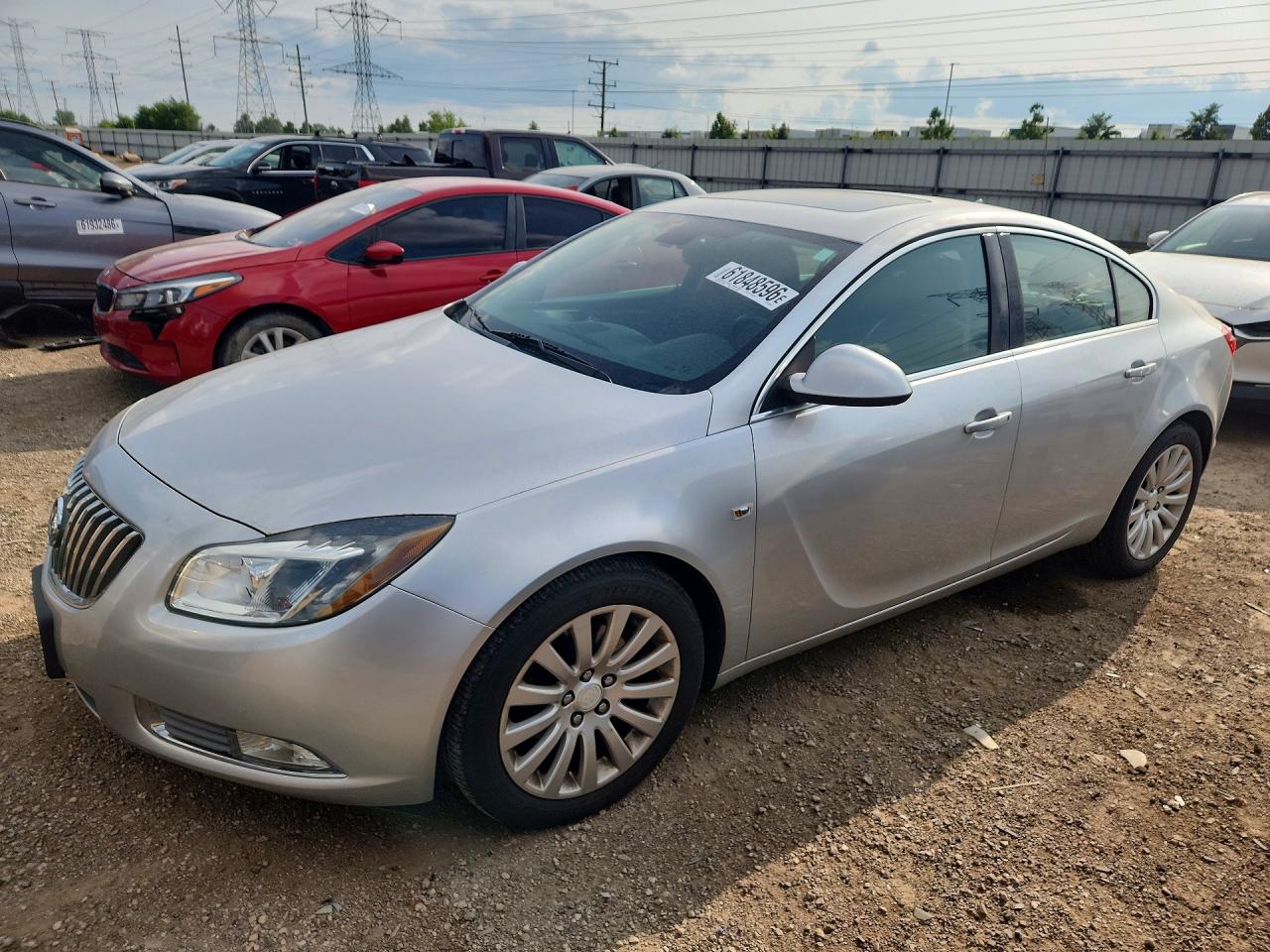 2011 Buick Regal CXL Turbo TO4, VIN W04GY5GV6B1093264 — Rear end