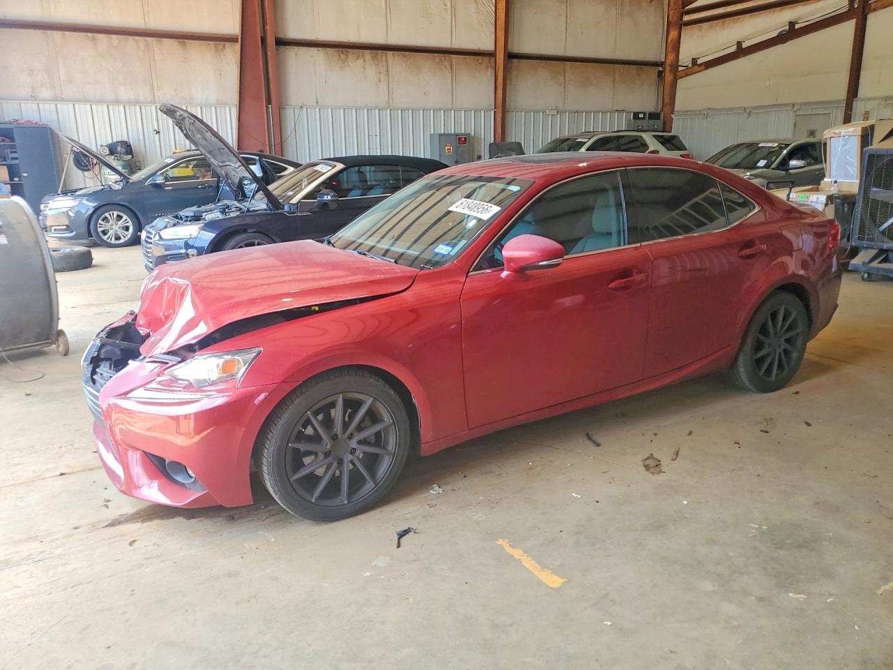 2015 Lexus IS 250, VIN JTHBF1D28F5074057 — Front end