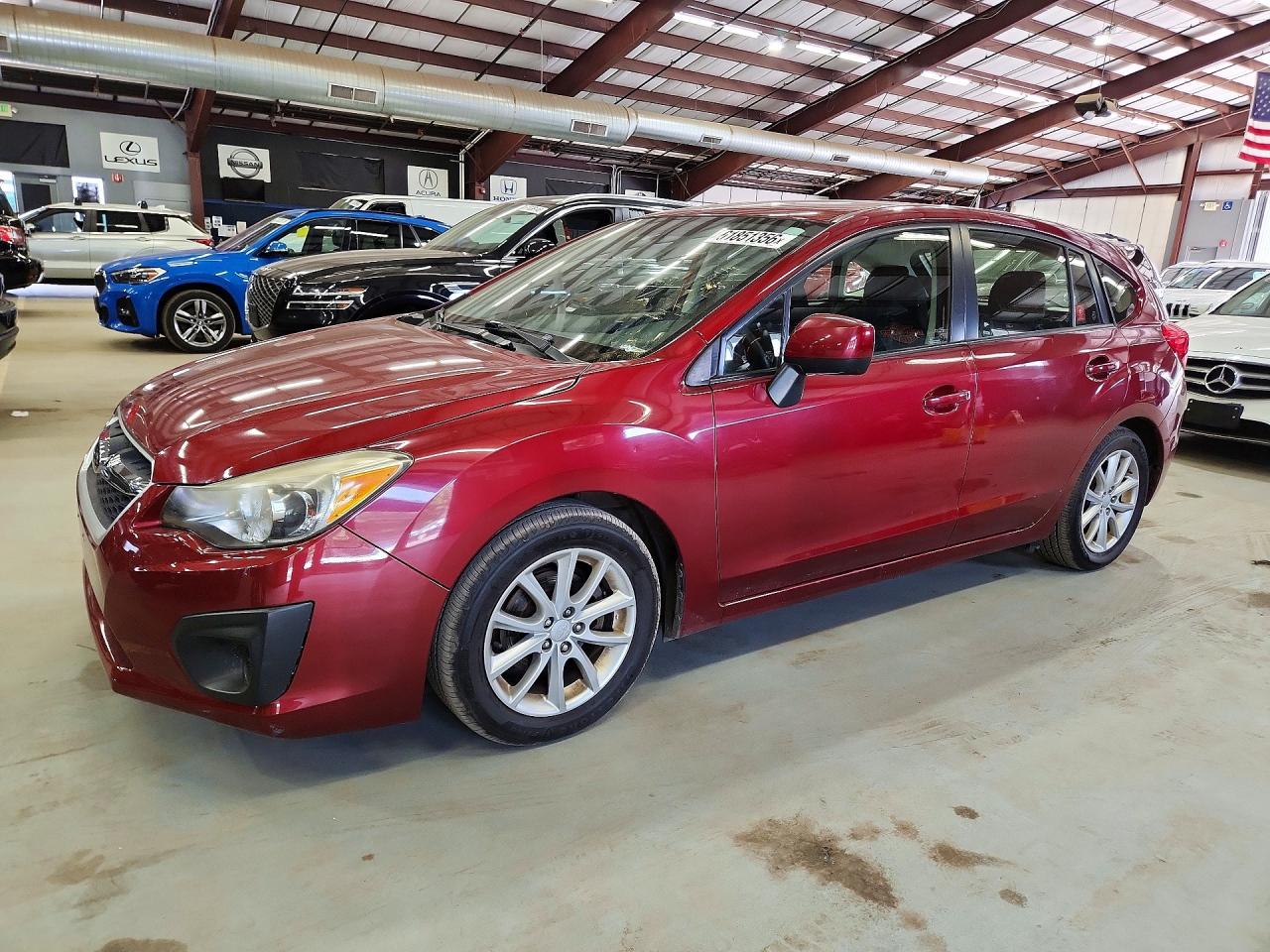 2013 Subaru Impreza Premium, VIN JF1GPAC61DH812551 — Minor dents and scratches