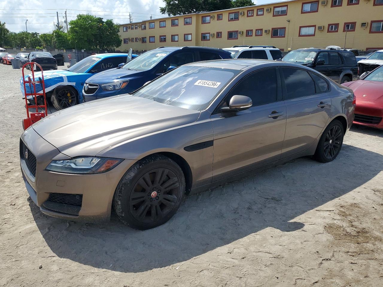 2017 Jaguar XF 35t Premium, VIN SAJBD4BV0HCY32964 — Rear end