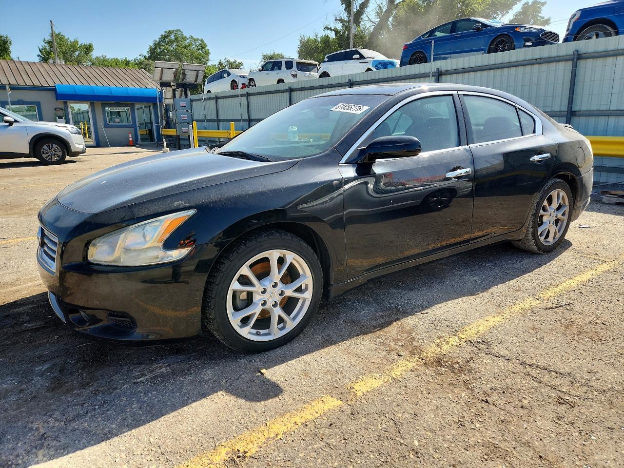2013 Nissan Maxima S, VIN 1N4AA5AP9DC813793 — Undercarriage