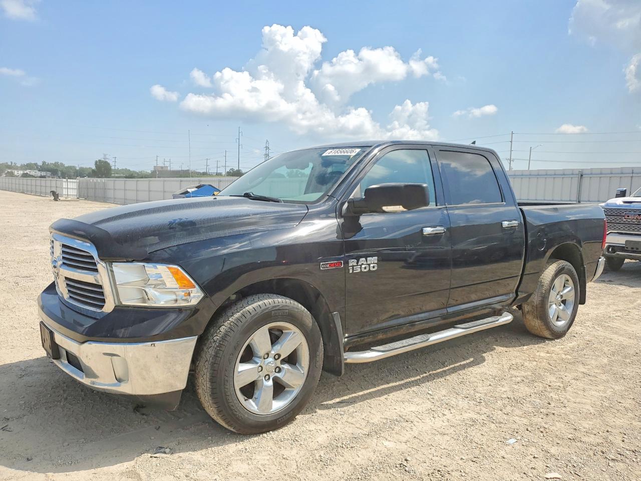 2015 Ram 1500 Big Horn, VIN 1C6RR7LM9FS572242 — Engine fire