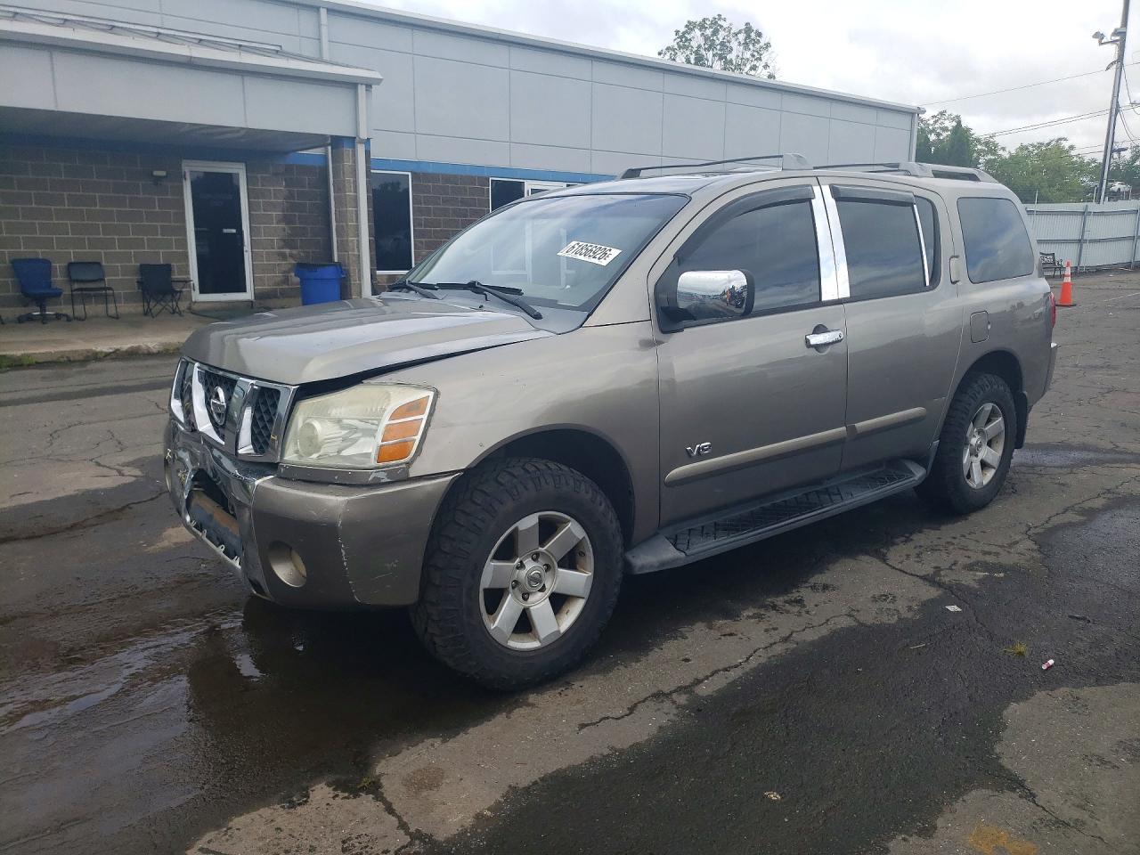 2006 Nissan Armada SE, VIN 5N1AA08AX6N732867 — Front end