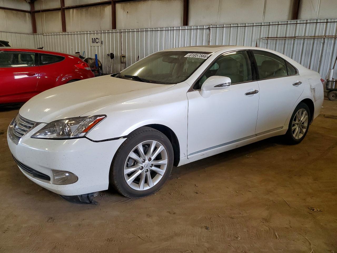 2011 Lexus ES 330, VIN JTHBK1EG1B2457761 — Undercarriage