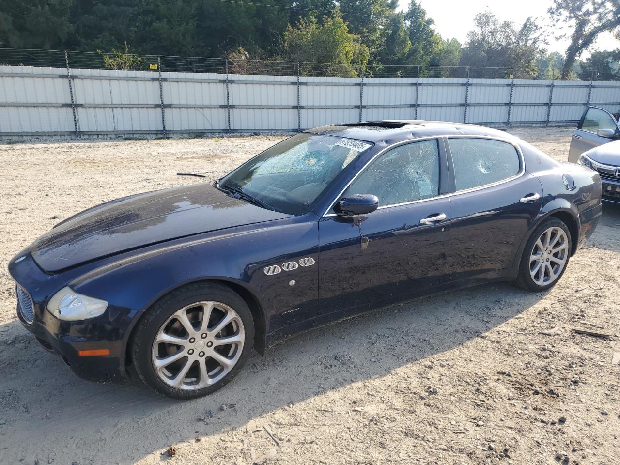 2007 Maserati Quattroporte, VIN ZAMFE39A270031782 — Auction photo