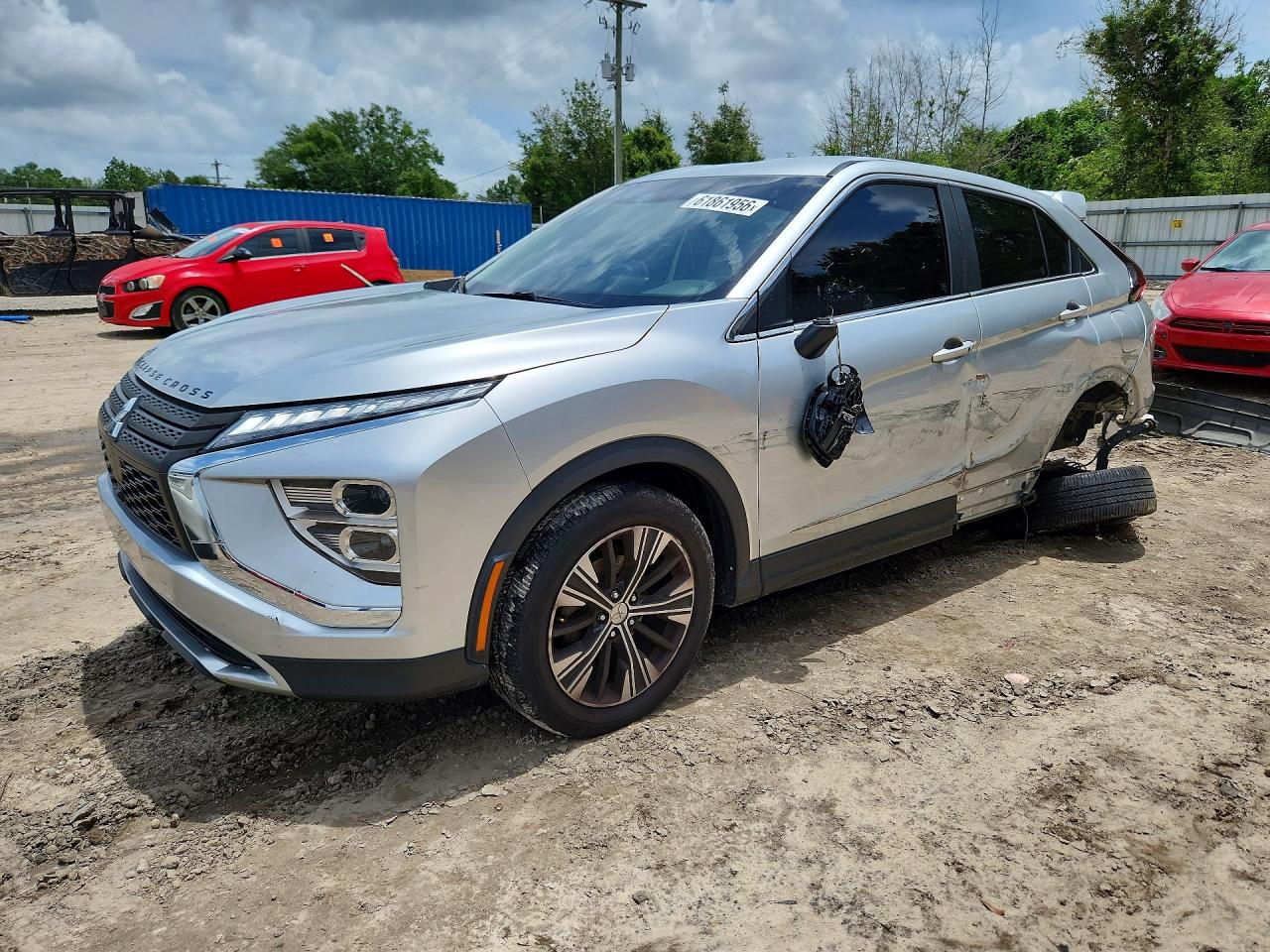 2022 Mitsubishi Eclipse Cross SE, VIN JA4ASWAA0NZ048118 — Rear end
