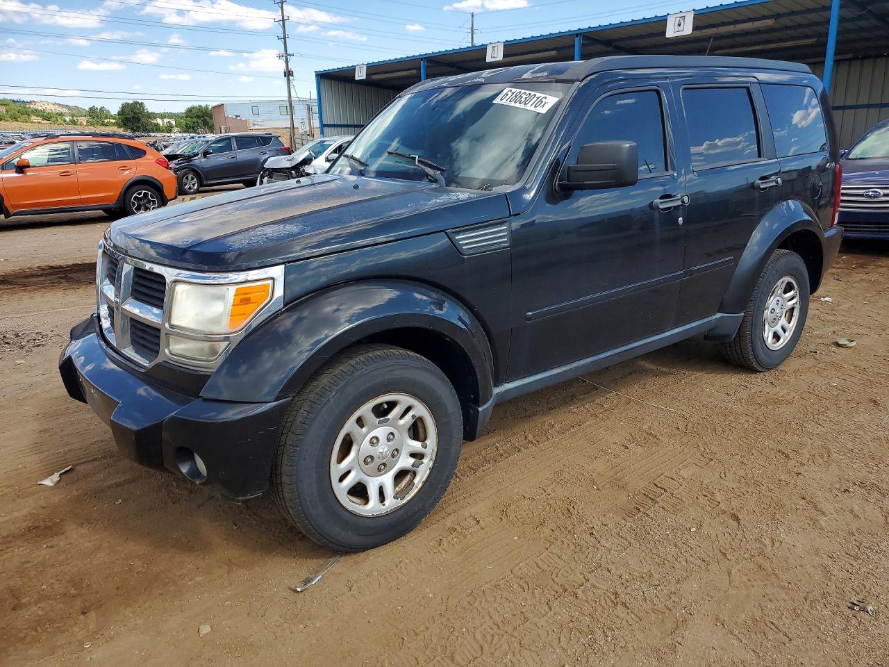 2010 Dodge Nitro SE, VIN 1D4PU2GKXAW124915 — Перед