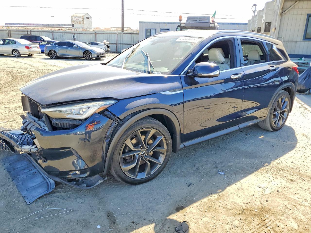 2019 Infiniti QX50 Essential, VIN 3PCAJ5M16KF110735 — Front end