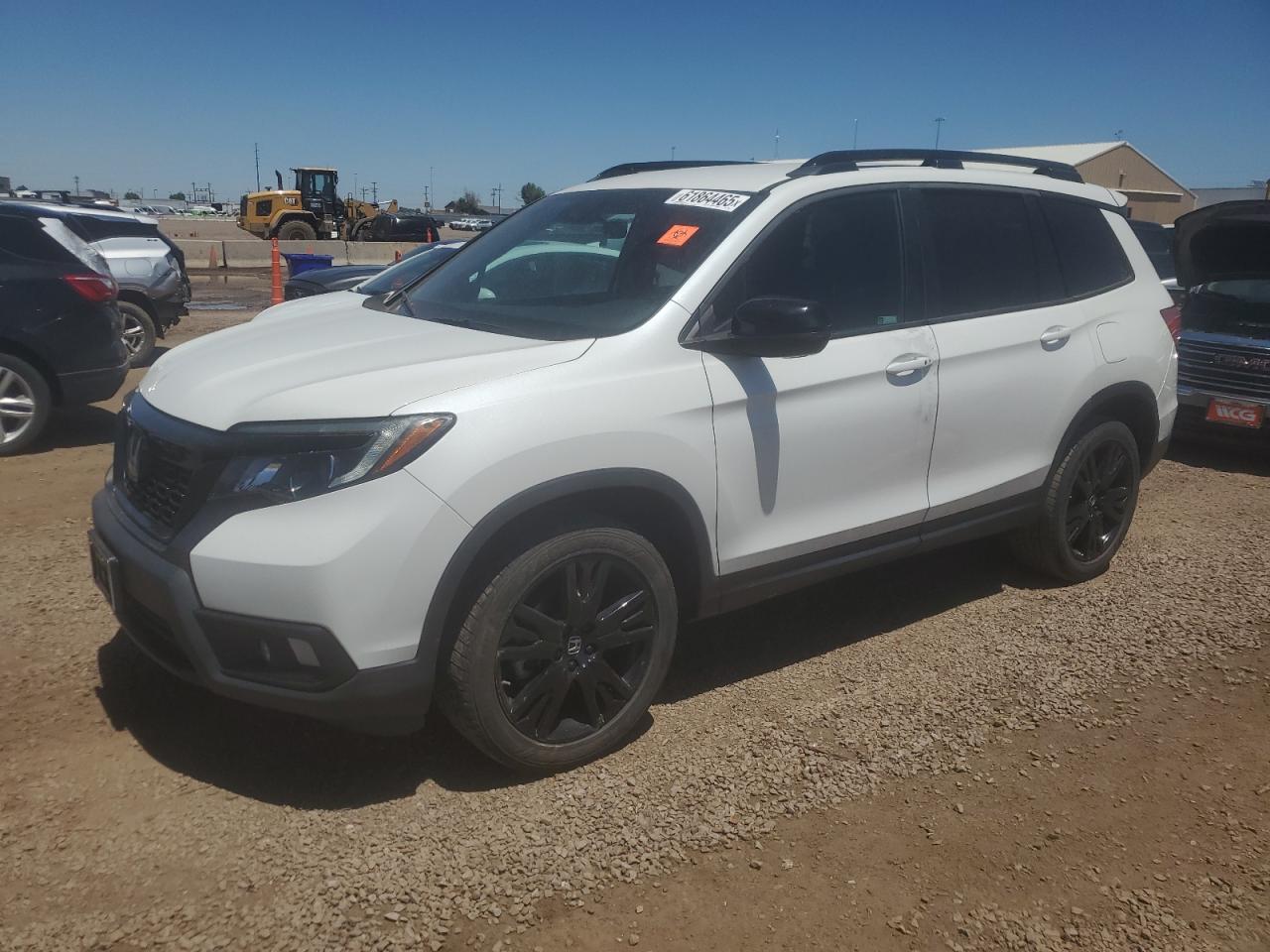 2021 Honda Passport Sport, VIN 5FNYF8H20MB001887 — Biohazard / chemical