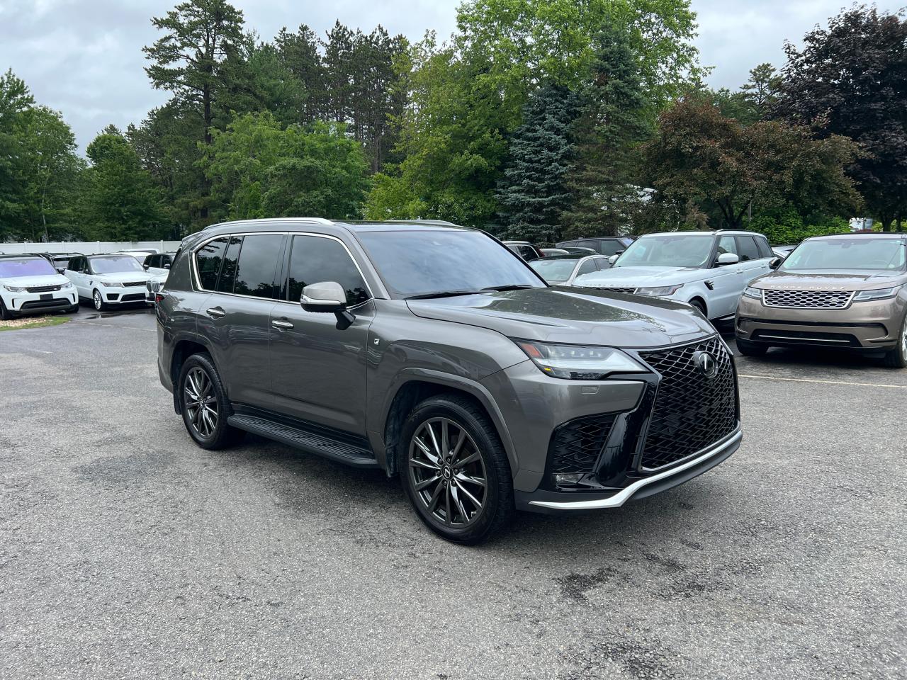 2023 Lexus LX 600 F Sport, VIN JTJMB7CX4P4023035 — Minor dents and scratches