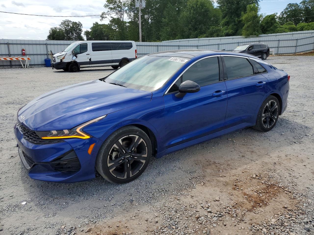 2022 Kia K5 GT-Line, VIN 5XXG64J29NG147332 — Front end