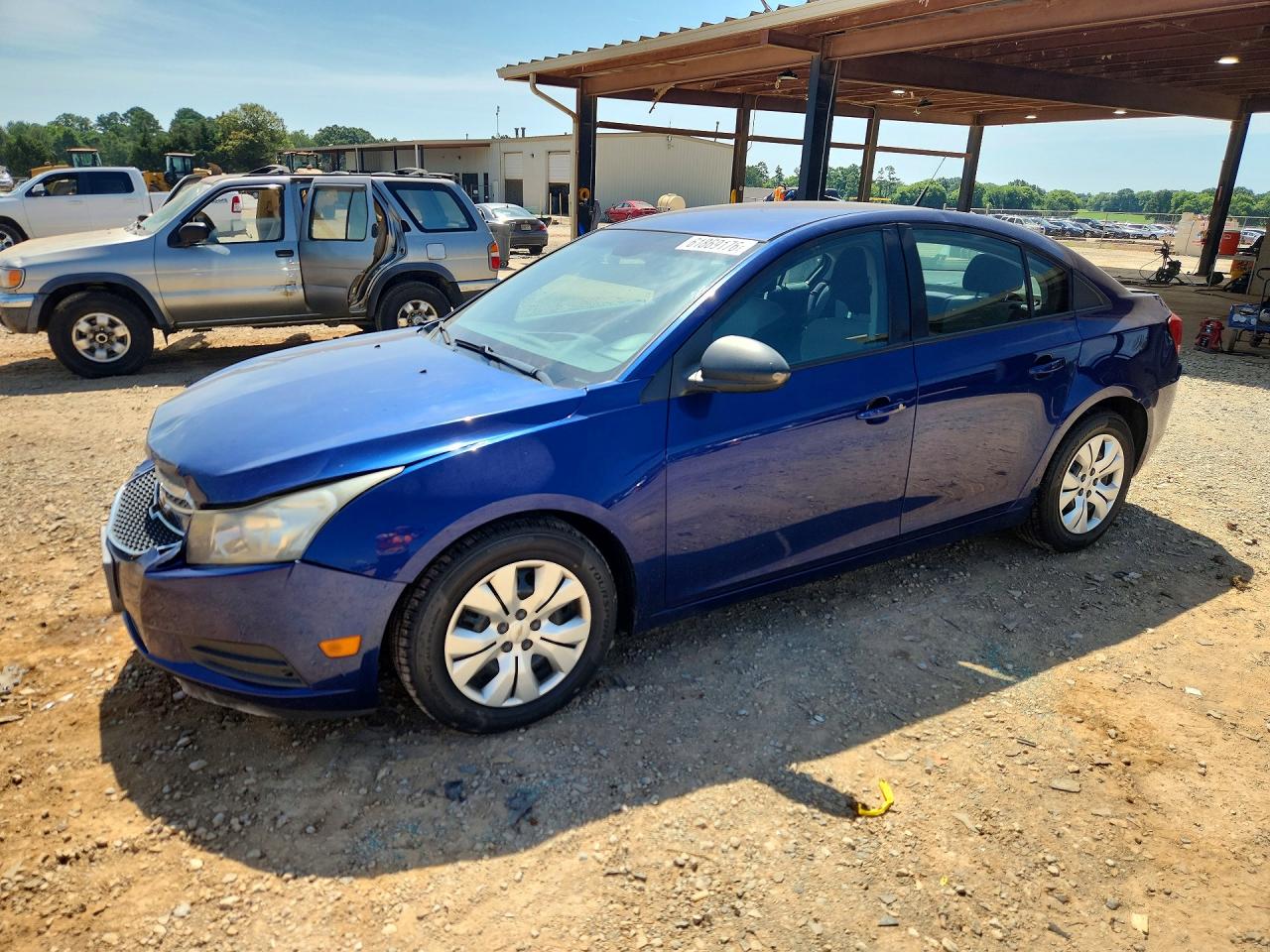 2013 Chevrolet Cruze LS, VIN 1G1PA5SH0D7235046 — Rear end