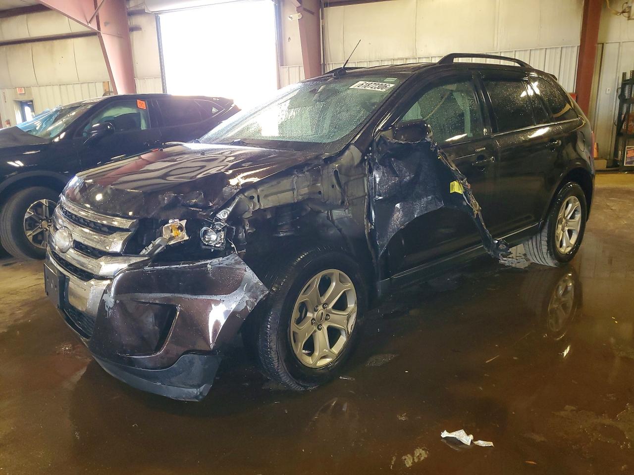 2013 Ford Edge SEL, VIN 2FMDK3JC1DBC84177 — Front end