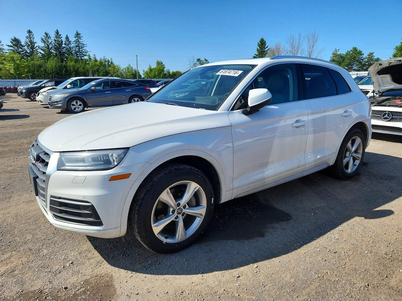 2018 Audi Q5 Premium Plus, VIN WA1BNAFY3J2022572 — Vandalism