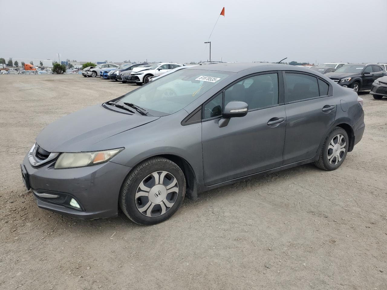 2013 Honda Civic, VIN 19XFB4F26DE201547 — Missing or altered VIN