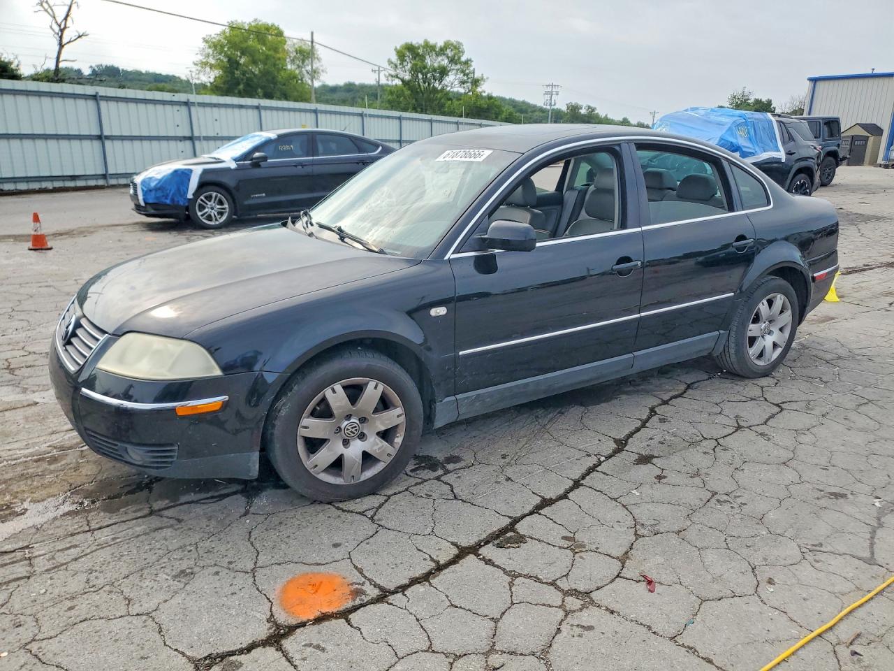 2002 Volkswagen Passat GLX, VIN WVWRH63B02P433313 — Пожар в моторном отсеке