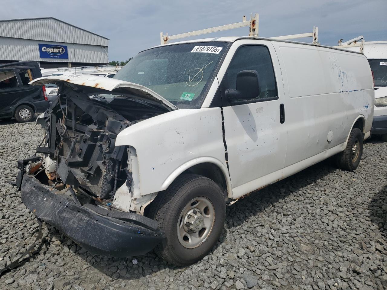 2012 Chevrolet Express G3500, VIN 1GCZGUCA0C1167259 — Front end