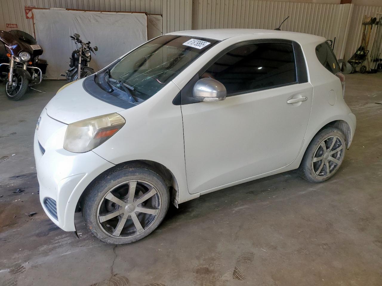2013 Scion iQ, VIN JTNJJXB01DJ025122 — Hail