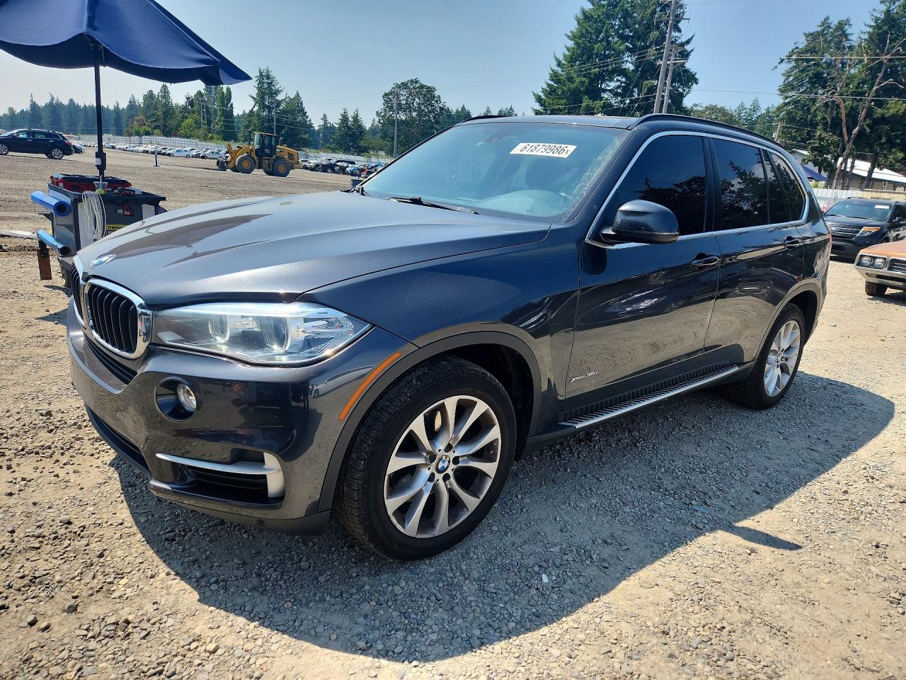 2016 BMW X5 xDrive35i, VIN 5UXKR0C58G0P33363 — Rear end