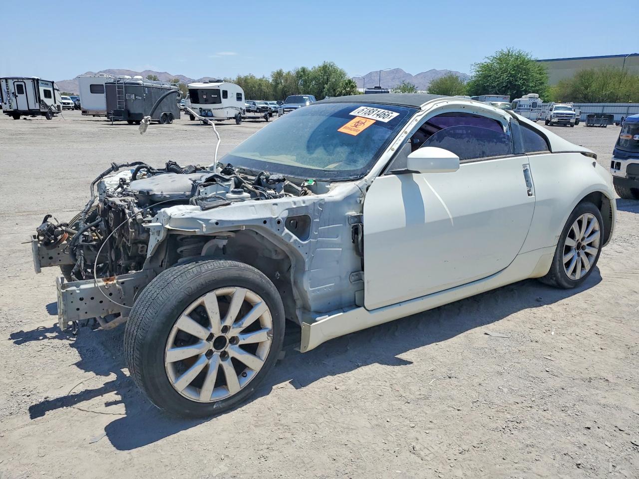 2005 Nissan 350Z, VIN JN1AZ34E15M652551 — Разукомплектован