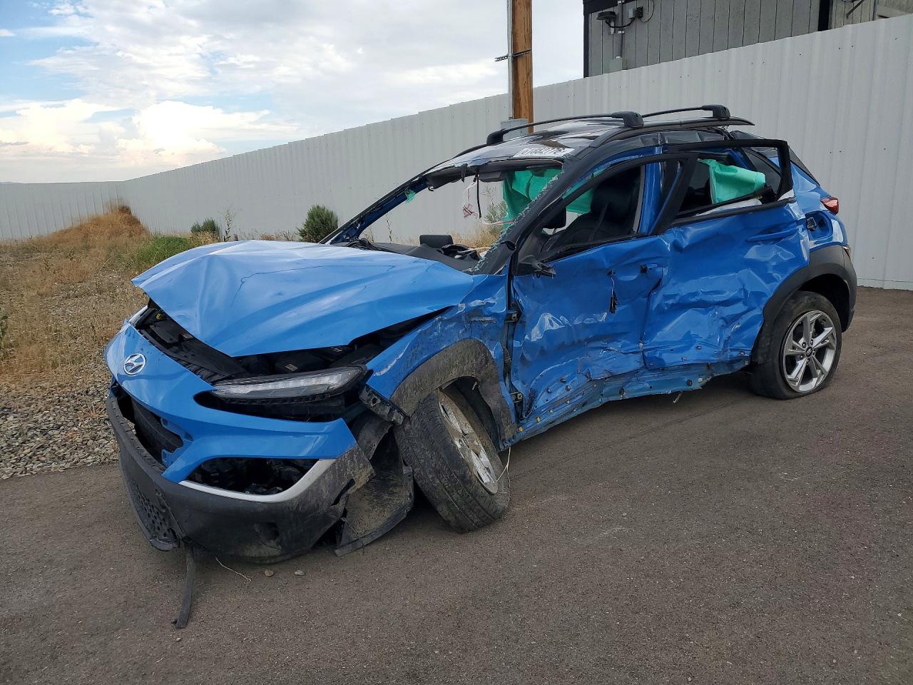 2022 Hyundai Kona SEL, VIN KM8K6CABXNU884341 — По всему кузову
