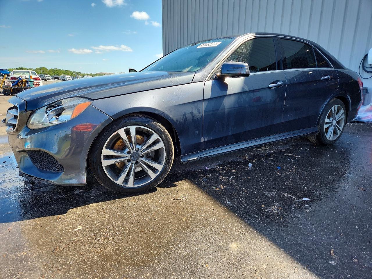 2016 Mercedes-Benz E 350 Sport, VIN WDDHF5KB0GB255796 — Front end