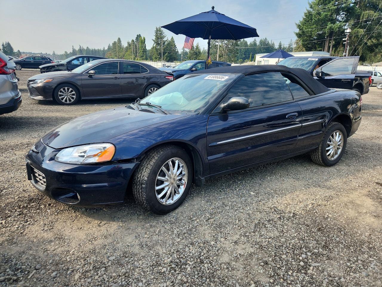 2003 Chrysler Sebring Limited, VIN 1C3EL65R53N524893 — Перед