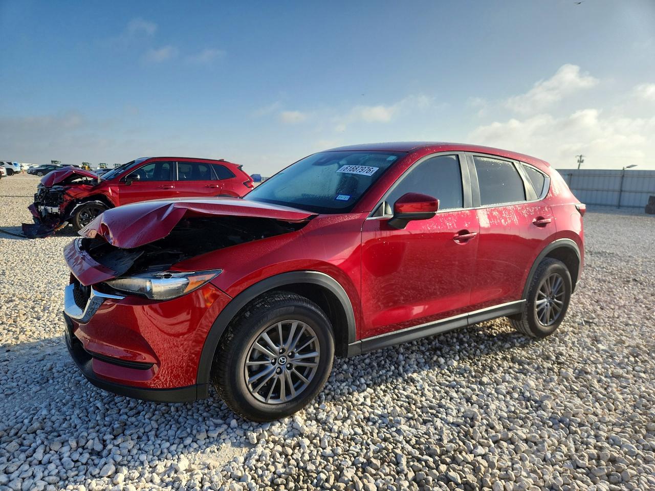 2020 Mazda CX-5 Sport, VIN JM3KFABM3L0736097 — Front end