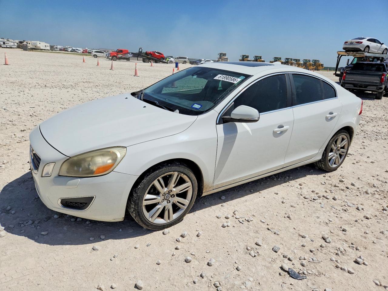 2011 Volvo S60, VIN YV1902FH5B2017328 — Undercarriage