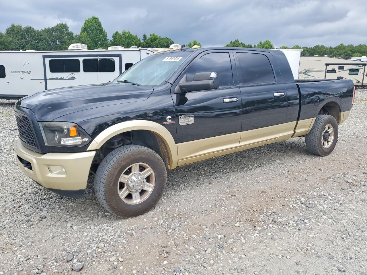 2013 Ram 2500 Laramie Longhorn, VIN 3C6UR5PLXDG535382 — Rear end