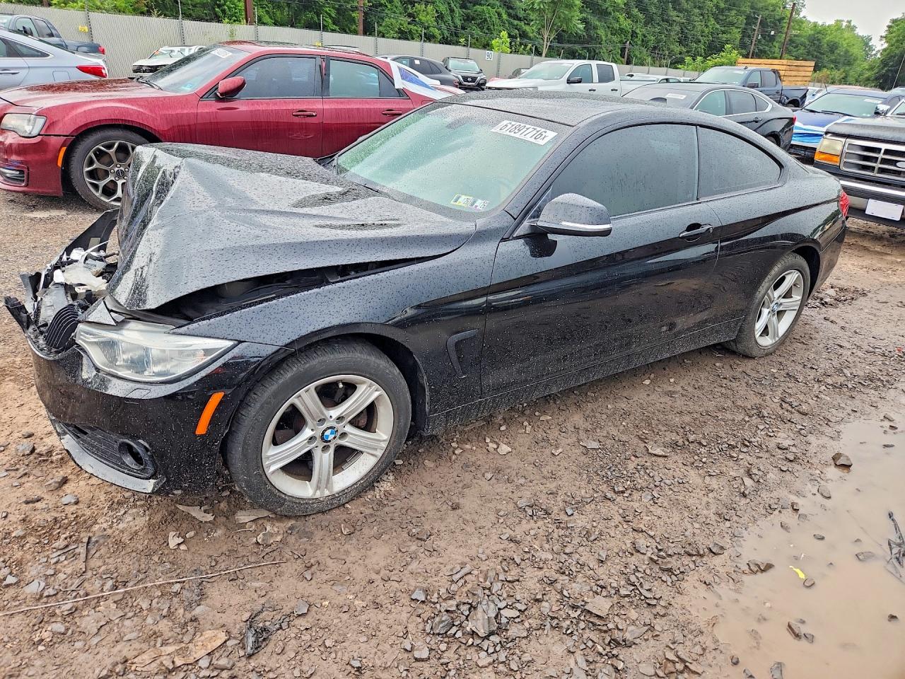 2015 BMW 4 Series 428i xDrive, VIN WBA3N9C5XFK247241 — Front end