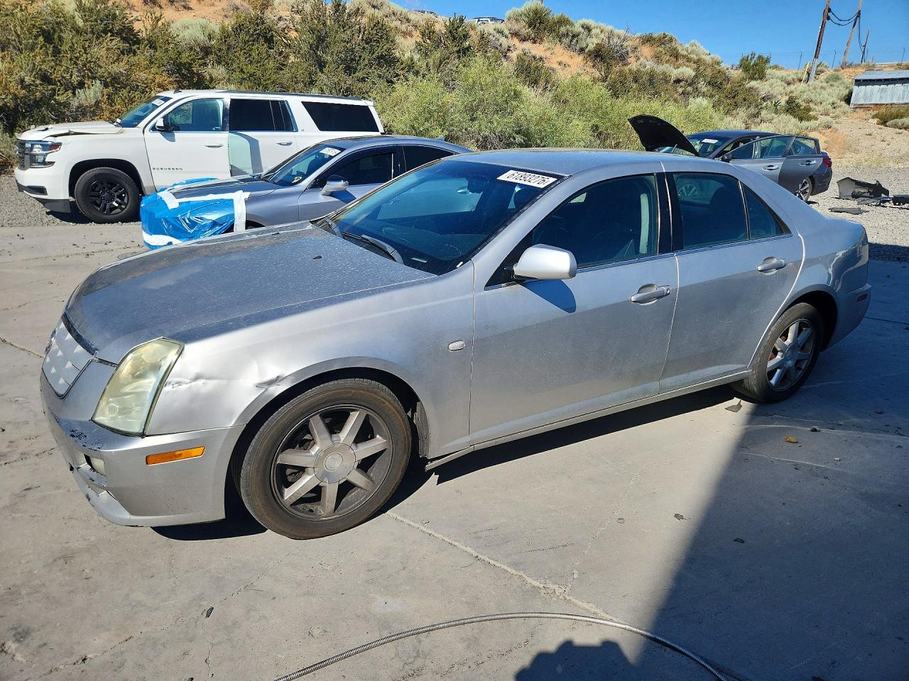 2005 Cadillac STS, VIN 1G6DC67A950214179 — Rear end