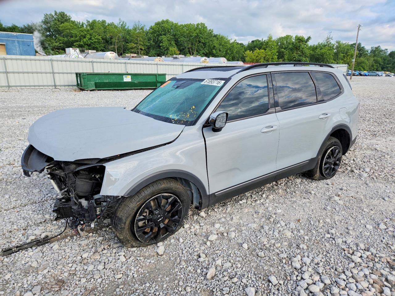 2023 Kia Telluride SX Prestige X-Pro, VIN 5XYP5DGC2PG371401 — Перед