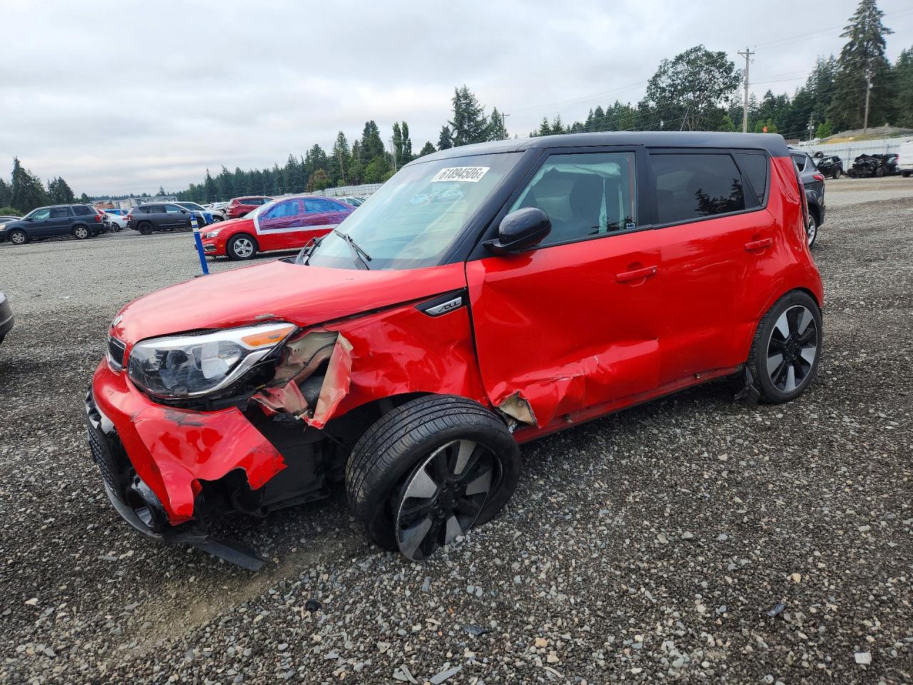 2016 Kia Soul +, VIN KNDJP3A54G7309385 — All over