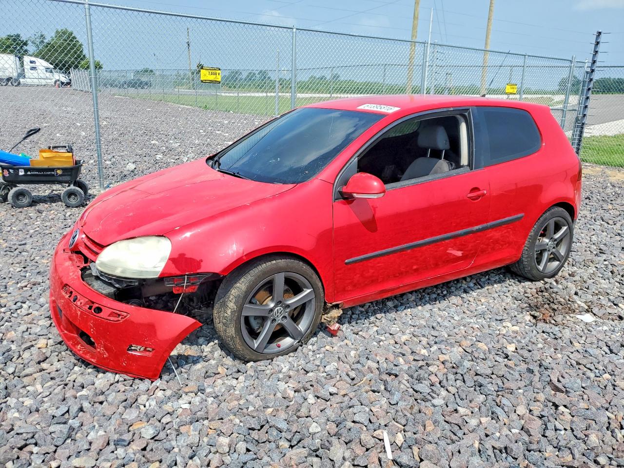 2008 Volkswagen Rabbit S, VIN WVWBB71K98W246405 — Перед
