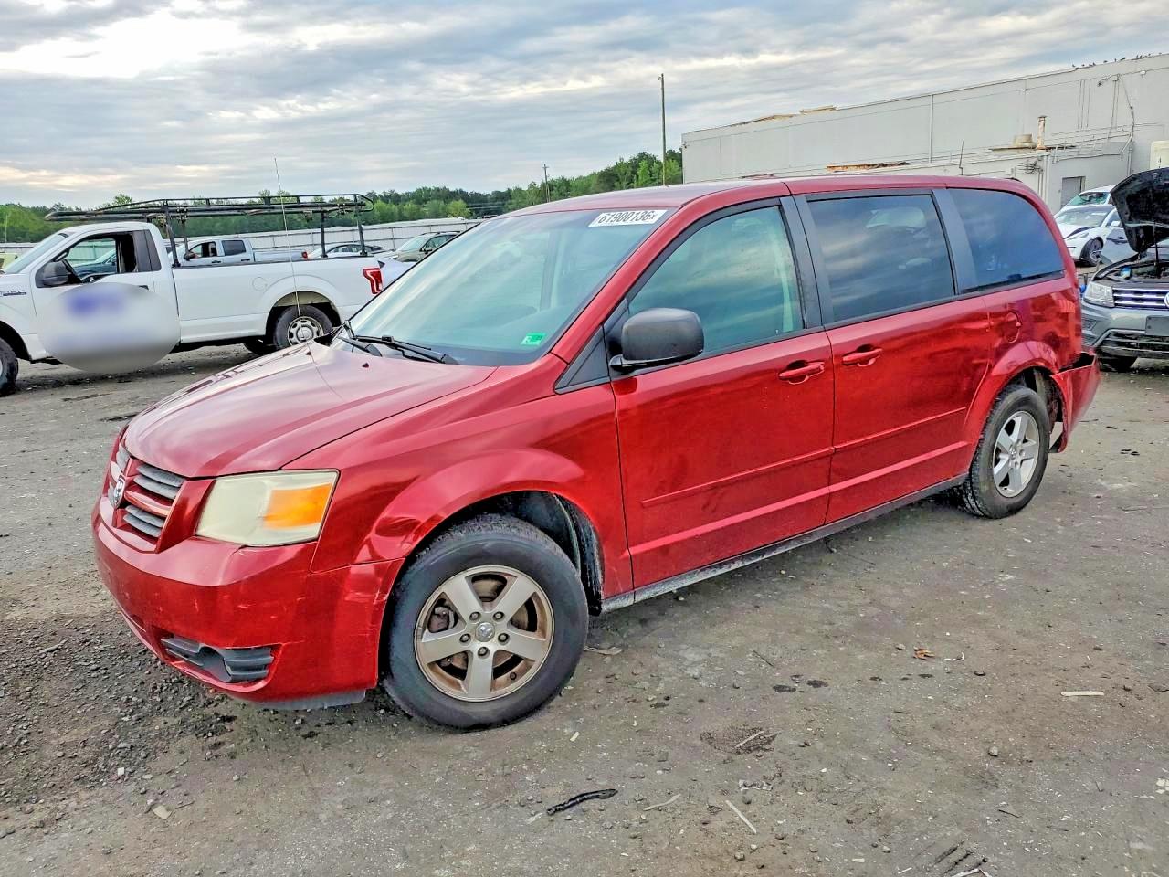 2009 Dodge Grand Caravan SE, VIN 1D8HN44E19B509941 — Rear end