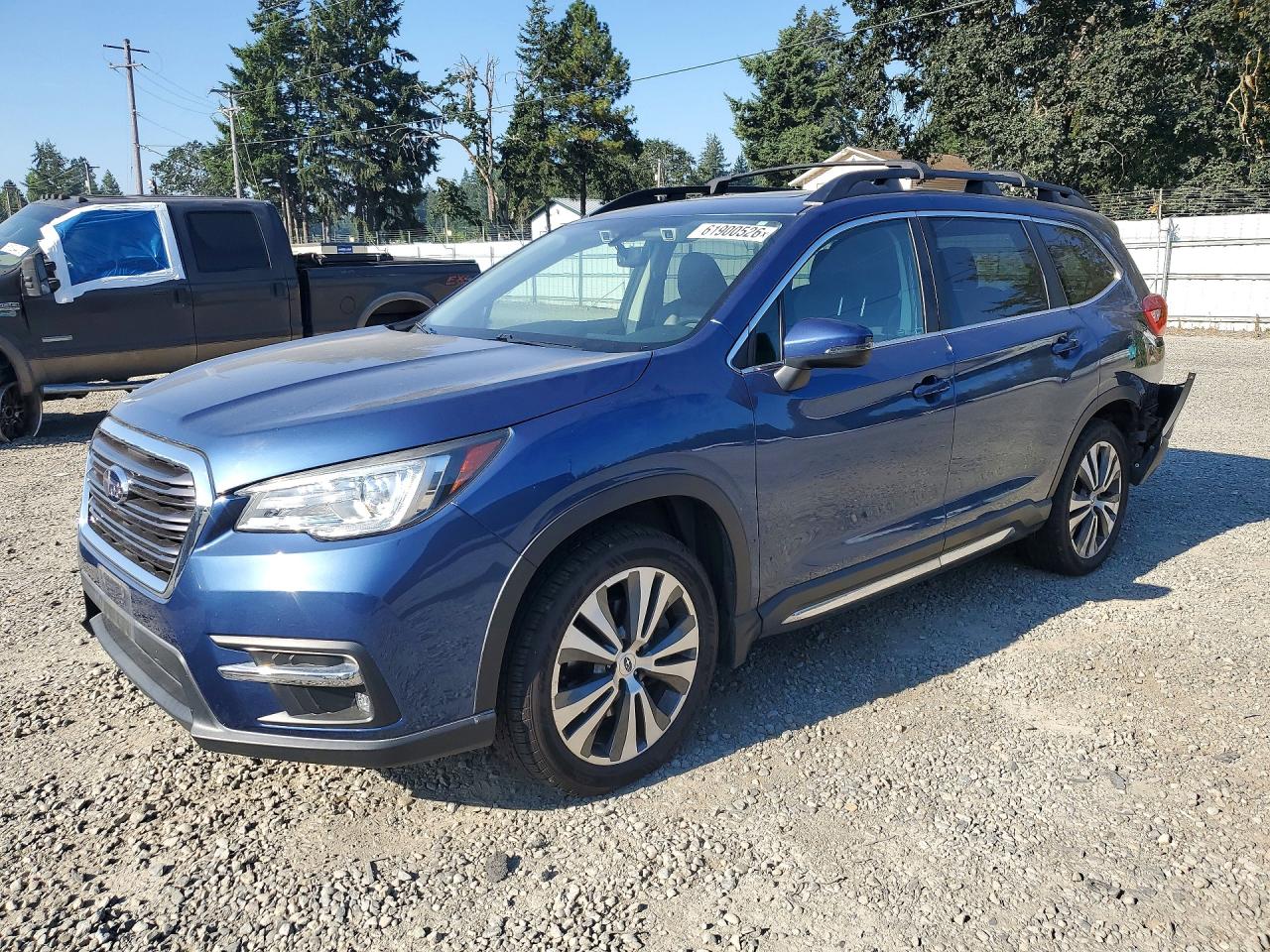 2020 Subaru Ascent Limited, VIN 4S4WMAPD8L3416972 — Rear end