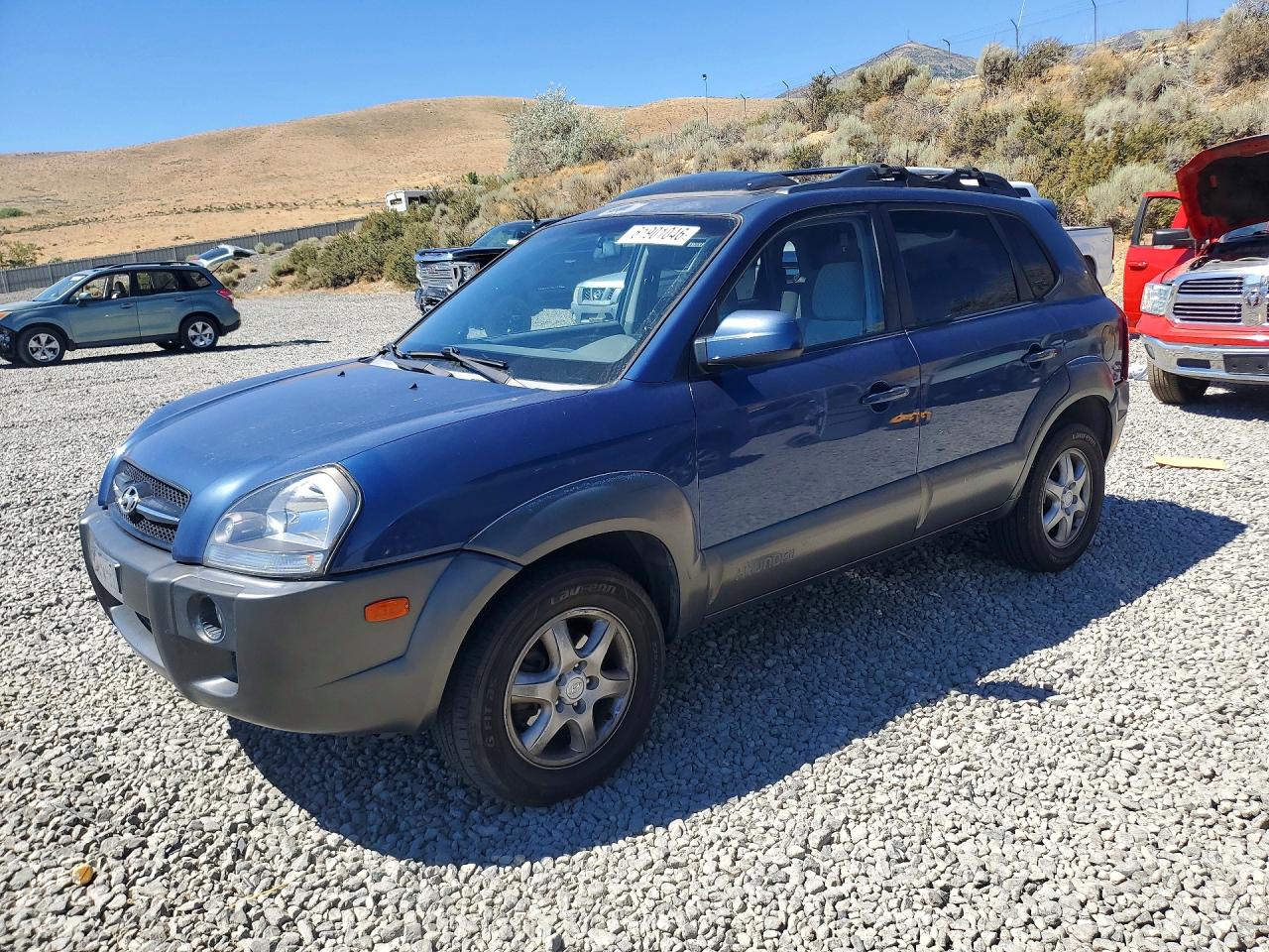 2005 Hyundai Tucson GLS, VIN KM8JN12D35U182820 — Мелкие вмятины и царапины